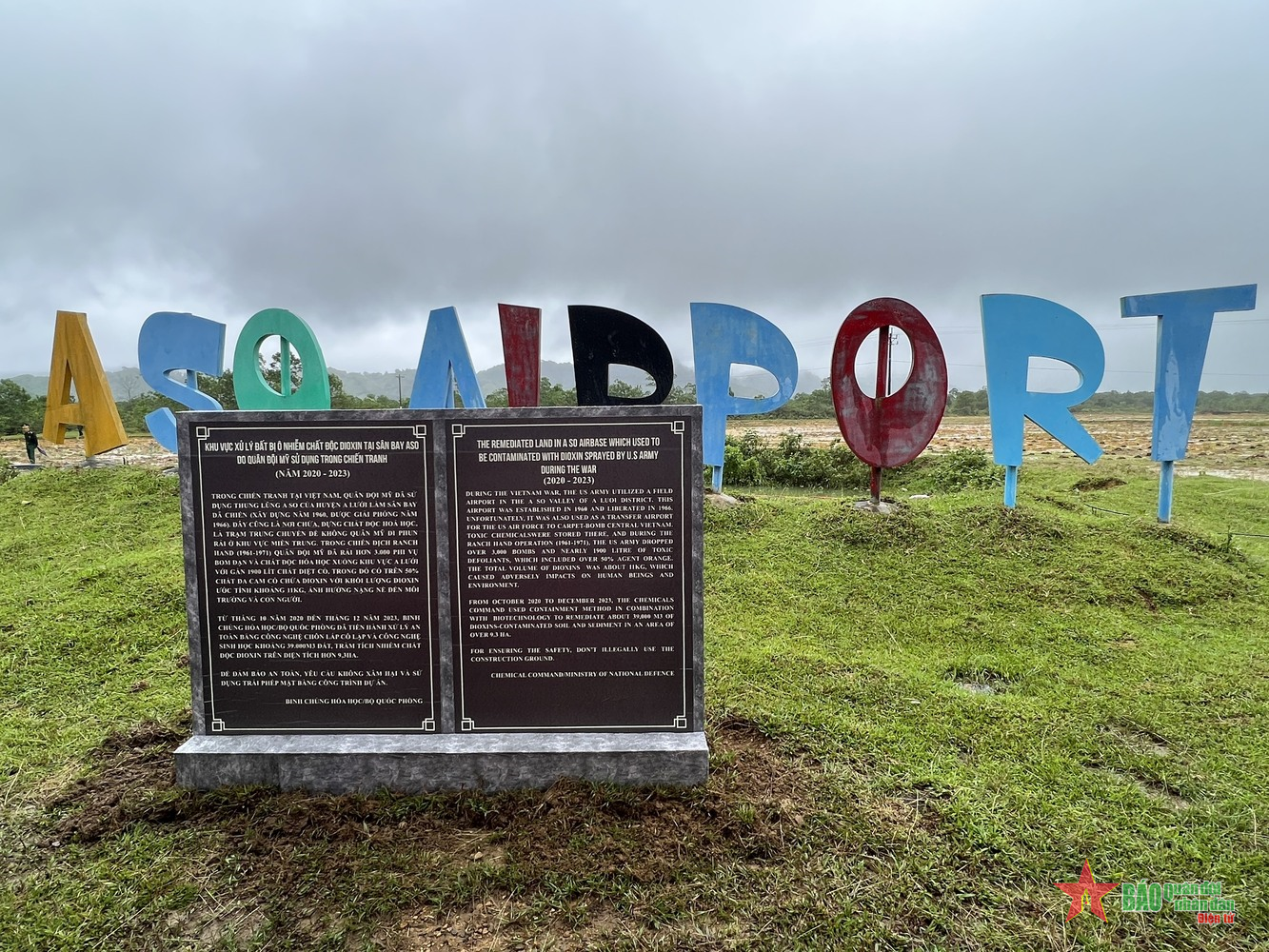 Công bố hoàn thành xử lý hiện trường đất nhiễm chất độc dioxin tại sân bay A So